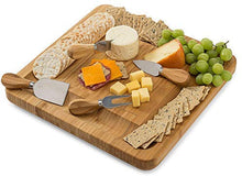 Load image into Gallery viewer, Bamboo Cheese Board Set
