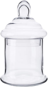 Glass Apothecary Jars with Lids