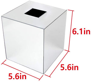 Mirror Square Tissue Box