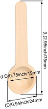 Load image into Gallery viewer, Small Wooden Spoons for Spice Jars Set of 50