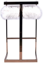 Load image into Gallery viewer, Faux Fur Bar Stool