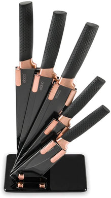 Black Kitchen Knife Set