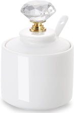 Load image into Gallery viewer, Sugar Bowl with Crystal Lid (GOLD)