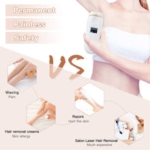 Load image into Gallery viewer, IPL Hair Removal, 990,000 Flashes