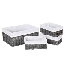 Load image into Gallery viewer, Storage Baskets Set of 4
