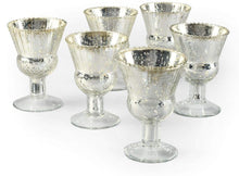 Load image into Gallery viewer, Handmade Glass Coupe Vases, Set of 6