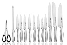 Load image into Gallery viewer, Stainless Steel Kitchen Knife Set 14 PCS