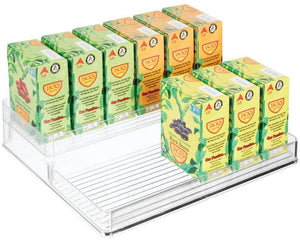 Canned Food Organizer Shelves 2 Pack - Clear