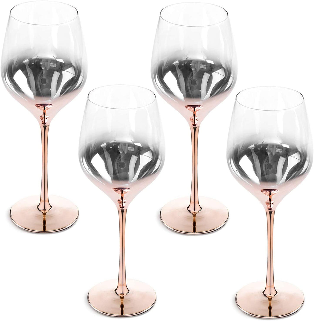 Ombre Wine Glasses, Set of 4