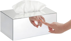 Mirror Rectangle Tissue Box