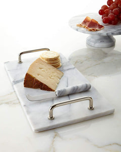 Marble Cheese Board with Knife