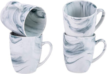 Load image into Gallery viewer, Marble design coffee mug set, set of 4