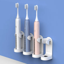 Load image into Gallery viewer, Wall Mounted Electric Tooth Brush Organizer 2 Pack (ABS Plastic)