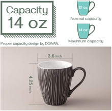 Load image into Gallery viewer, Mug Set with Broad Handle Set of 6