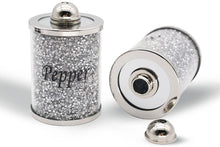 Load image into Gallery viewer, Glam Salt&amp;Pepper Shakers With Tray
