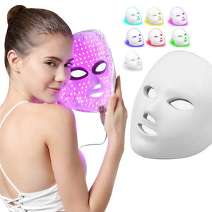 7 Colors Led Photon Face Mask