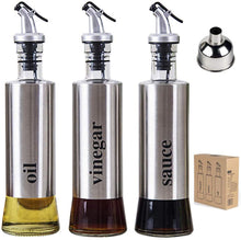 Load image into Gallery viewer, Oil and vinegar dispenser set
