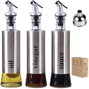 Oil and vinegar dispenser set