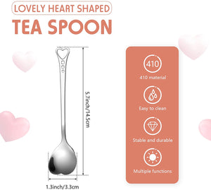 Heart Shaped Tea SpoonSet