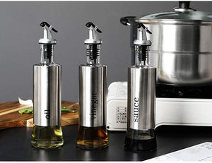 Oil and vinegar dispenser set
