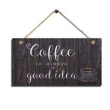 Load image into Gallery viewer, Wood Coffee Sign