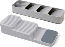 Load image into Gallery viewer, Kitchen Drawer Organizer Tray for Silverware Sets