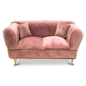 Glam Pink Jewelry Couch, 9 Inch Long