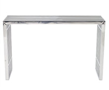Load image into Gallery viewer, Modern Stainless Steel Console Table