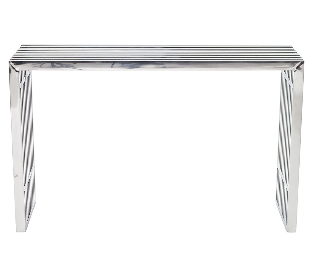 Modern Stainless Steel Console Table