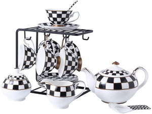 Teacups and Saucer Set
