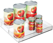 Load image into Gallery viewer, Canned Food Organizer Shelves 2 Pack - Clear