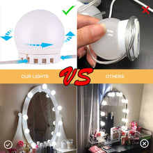 Load image into Gallery viewer, Hollywood Style Vanity Mirror Lights Kit