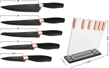Load image into Gallery viewer, 6 Piece Knife Set with Knife Block
