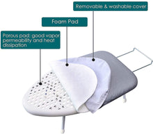 Load image into Gallery viewer, Tabletop Ironing Board with Fixed Sleeve