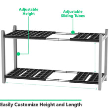 Load image into Gallery viewer, 2 Tier Adjustable Shelving