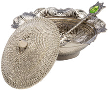 Load image into Gallery viewer, Swarovski Crystal Handmade Sugar Bowl