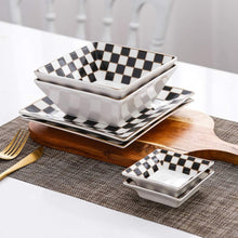 Load image into Gallery viewer, 16-Piece Square Dinnerware Set