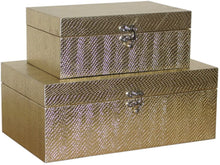 Load image into Gallery viewer, Decorative Boxes (Set of 2)