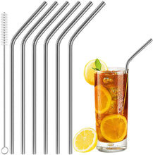 Load image into Gallery viewer, Stainless Steel Straws
