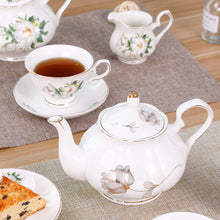 Load image into Gallery viewer, 15-Piece Porcelain Ceramic Coffee Tea Sets