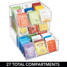 Load image into Gallery viewer, 3 Drawers Coffee, Tea Bag Organizer ( 27 Sections )