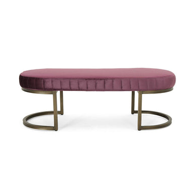 Modern Velvet Bench