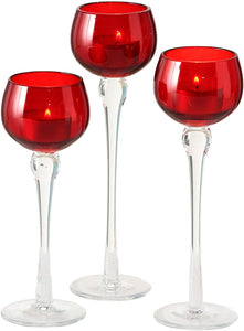 Glam Candle Holders, Set of 3