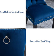 Load image into Gallery viewer, Luxury Tufted Dining Chairs Set of 2