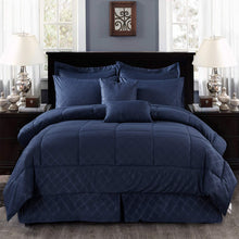 Load image into Gallery viewer, 10 Piece Microfiber Comforter Set
