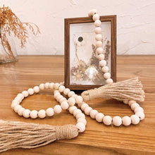Load image into Gallery viewer, Wood Bead Hanging Decor