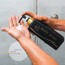 Load image into Gallery viewer, Shampoo Dispenser (Black, Set of 3,25oz)
