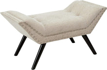 Load image into Gallery viewer, Tufted Bench, Almond