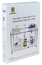 Load image into Gallery viewer, Under Sink 2 Tier Expandable Shelf Organizer