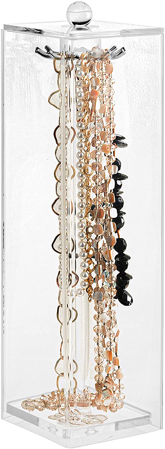 Black Necklace Display Stand, Outer Material: Acrylic at Rs 650 in Khandala